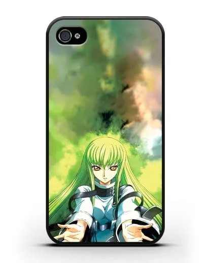 Чехол аниме Код Гиас - С.С. силиконовый для iPhone 4/4s