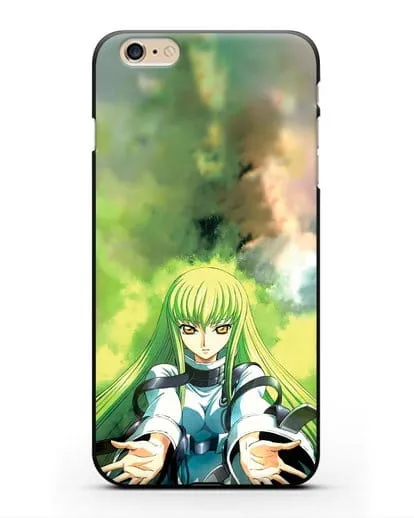 Чехол аниме Код Гиас - С.С. силиконовый для iPhone 6s Plus