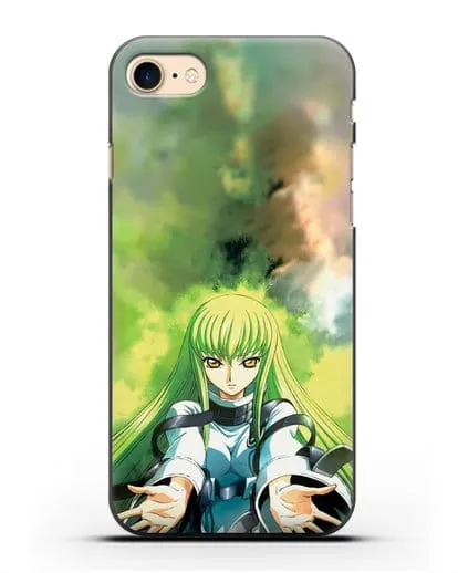 Чехол аниме Код Гиас - С.С. силиконовый для iPhone 7