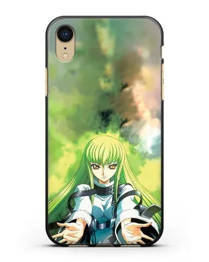 Чехол аниме Код Гиас - С.С. силиконовый для iPhone XR