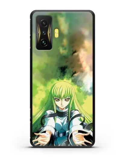 Чехол аниме Код Гиас - С.С. силиконовый для Xiaomi Poco F4 GT