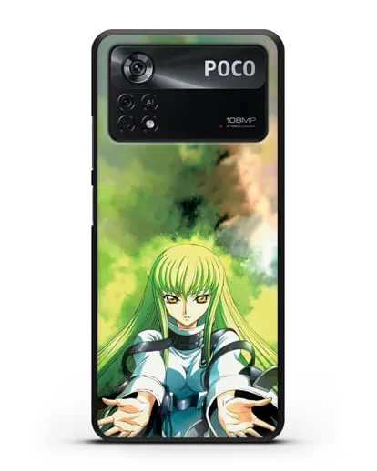 Чехол аниме Код Гиас - С.С. силиконовый для Xiaomi Poco X4 Pro