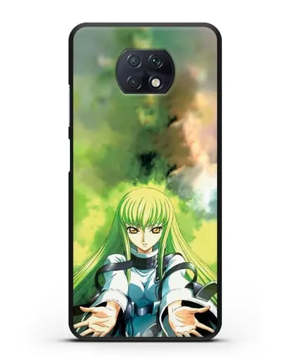 Чехол аниме Код Гиас - С.С. силиконовый для Xiaomi Redmi Note 9T