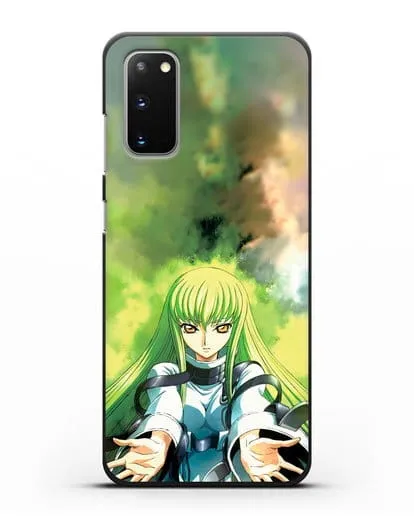 Чехол аниме Код Гиас - С.С. силиконовый для Samsung Galaxy S20 [SM-G980F]