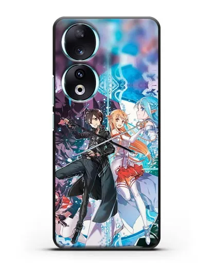 Чехол аниме Мастера меча онлайн - Мастера силиконовый для Honor 90