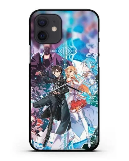Чехол аниме Мастера меча онлайн - Мастера силиконовый для iPhone 12