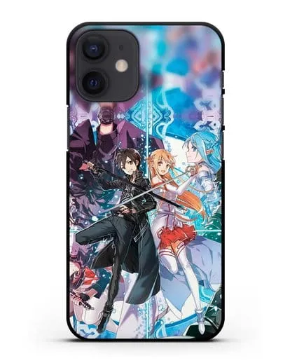 Чехол аниме Мастера меча онлайн - Мастера силиконовый для iPhone 12 mini