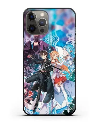 Чехол аниме Мастера меча онлайн - Мастера силиконовый для iPhone 12 Pro Max