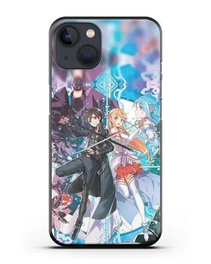 Чехол аниме Мастера меча онлайн - Мастера силиконовый для iPhone 13
