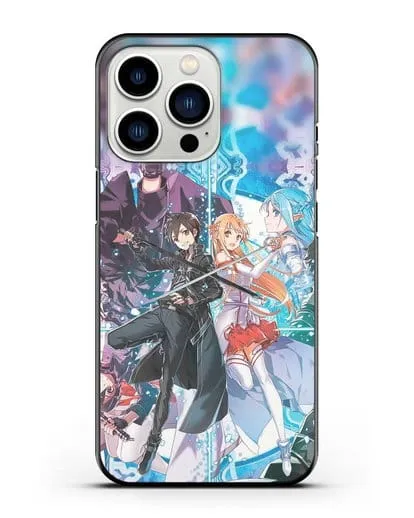 Чехол аниме Мастера меча онлайн - Мастера силиконовый для iPhone 13 Pro