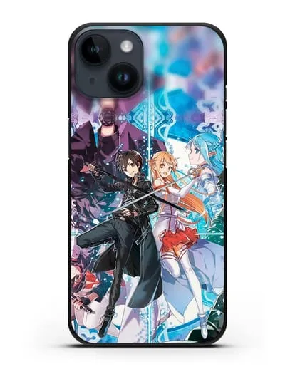 Чехол аниме Мастера меча онлайн - Мастера силиконовый для iPhone 14