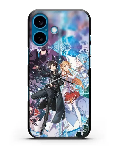 Чехол аниме Мастера меча онлайн - Мастера силиконовый для iPhone 16