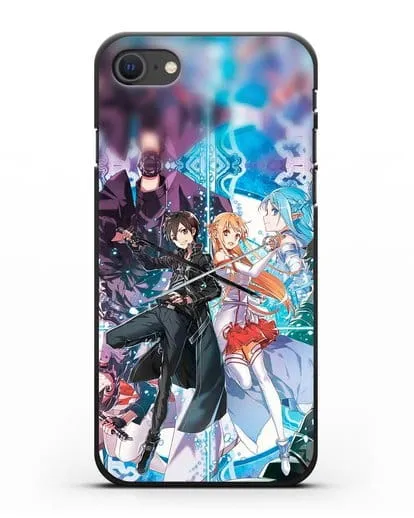 Чехол аниме Мастера меча онлайн - Мастера силиконовый для iPhone SE 2020