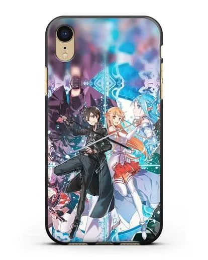 Чехол аниме Мастера меча онлайн - Мастера силиконовый для iPhone XR