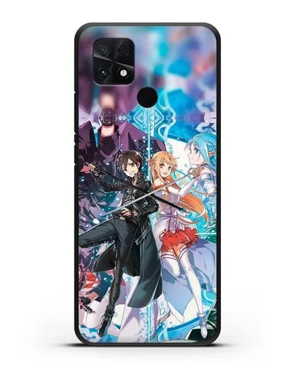 Чехол аниме Мастера меча онлайн - Мастера силиконовый для Xiaomi Poco C40