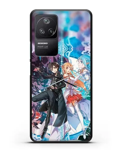 Чехол аниме Мастера меча онлайн - Мастера силиконовый для Xiaomi Poco F4