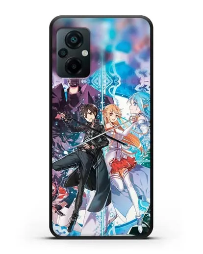 Чехол аниме Мастера меча онлайн - Мастера силиконовый для Xiaomi Poco M5