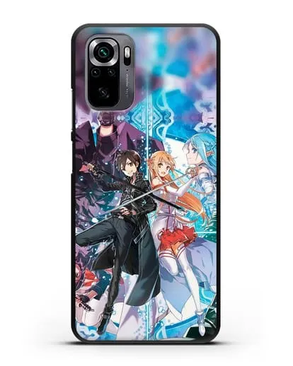 Чехол аниме Мастера меча онлайн - Мастера силиконовый для Xiaomi Poco M5s