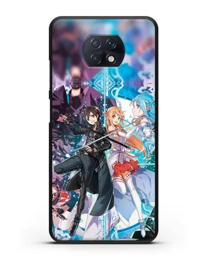 Чехол аниме Мастера меча онлайн - Мастера силиконовый для Xiaomi Redmi Note 9T