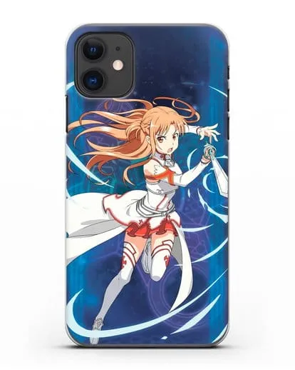 Чехол аниме Мастера меча онлайн - Юки Асуна силиконовый для iPhone 11