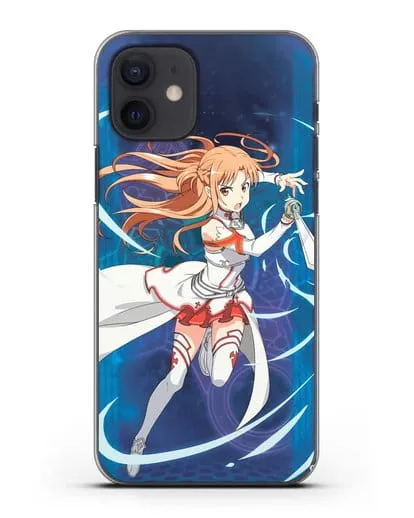 Чехол аниме Мастера меча онлайн - Юки Асуна силиконовый для iPhone 12