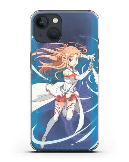 Чехол аниме Мастера меча онлайн - Юки Асуна силиконовый для iPhone 13