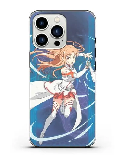 Чехол аниме Мастера меча онлайн - Юки Асуна силиконовый для iPhone 13 Pro