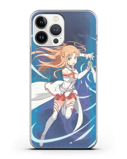 Чехол аниме Мастера меча онлайн - Юки Асуна силиконовый для iPhone 13 Pro Max