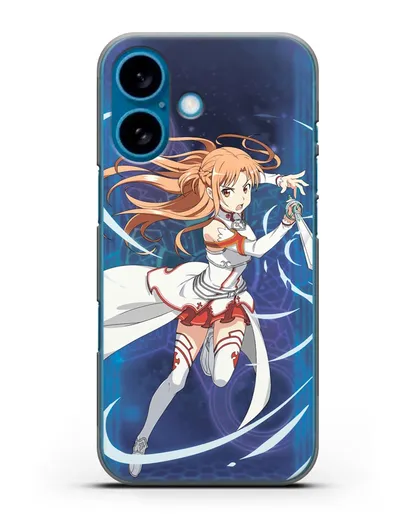 Чехол аниме Мастера меча онлайн - Юки Асуна силиконовый для iPhone 16