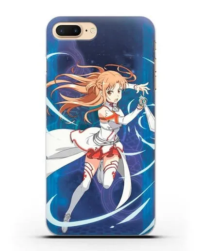 Чехол аниме Мастера меча онлайн - Юки Асуна силиконовый для iPhone 8 Plus