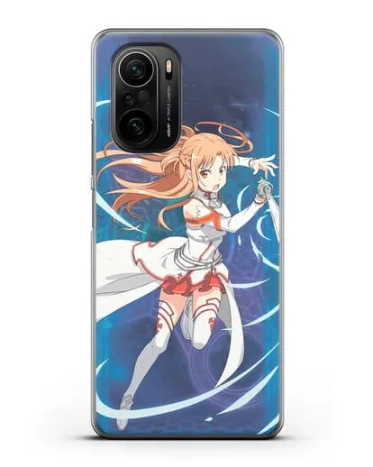 Чехол аниме Мастера меча онлайн - Юки Асуна силиконовый для Xiaomi Poco F3