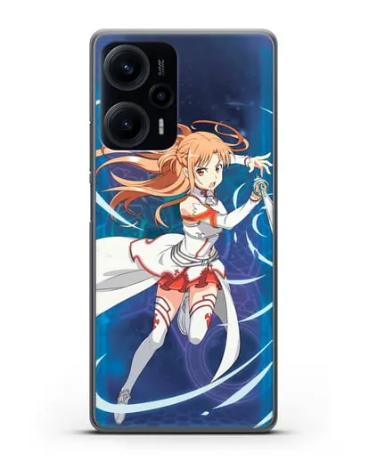 Чехол аниме Мастера меча онлайн - Юки Асуна силиконовый для Xiaomi Poco F5