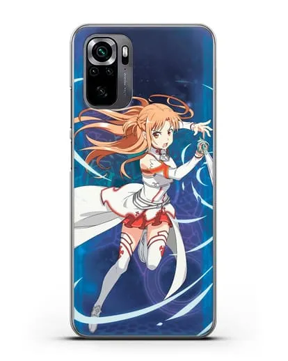 Чехол аниме Мастера меча онлайн - Юки Асуна силиконовый для Xiaomi Poco M5s
