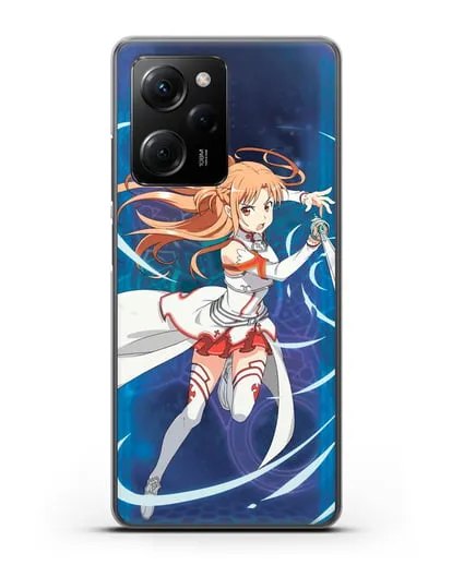 Чехол аниме Мастера меча онлайн - Юки Асуна силиконовый для Xiaomi Poco X5 Pro