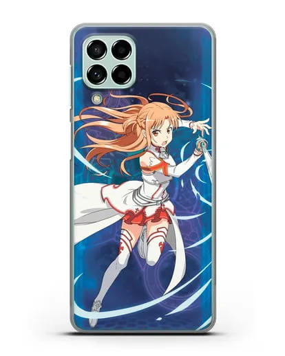 Чехол аниме Мастера меча онлайн - Юки Асуна силиконовый для Samsung Galaxy M53 [SM-M536]