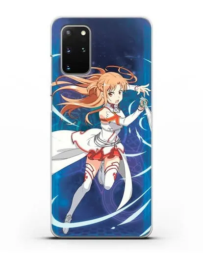 Чехол аниме Мастера меча онлайн - Юки Асуна силиконовый для Samsung Galaxy S20 Plus [SM-G985F]