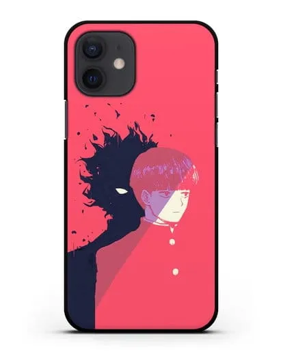 Чехол аниме Моб психо 100 - Сила Моба силиконовый для iPhone 12