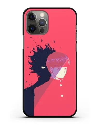 Чехол аниме Моб психо 100 - Сила Моба силиконовый для iPhone 12 Pro