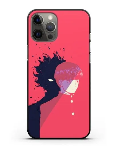 Чехол аниме Моб психо 100 - Сила Моба силиконовый для iPhone 12 Pro Max