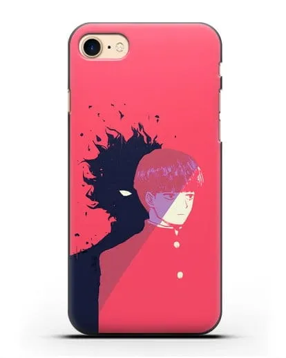 Чехол аниме Моб психо 100 - Сила Моба силиконовый для iPhone 8