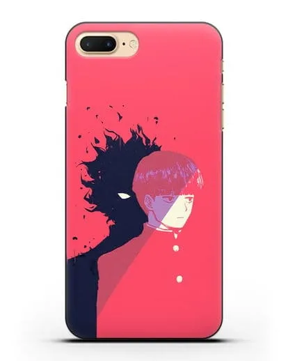 Чехол аниме Моб психо 100 - Сила Моба силиконовый для iPhone 8 Plus