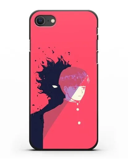 Чехол аниме Моб психо 100 - Сила Моба силиконовый для iPhone SE 2020