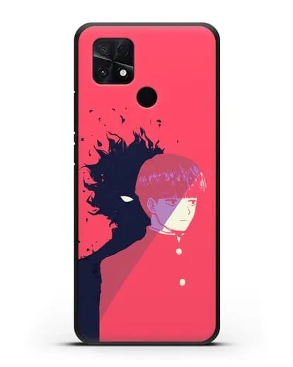 Чехол аниме Моб психо 100 - Сила Моба силиконовый для Xiaomi Poco C40