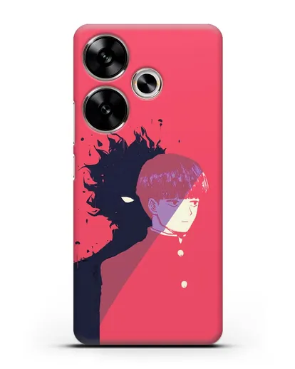 Чехол аниме Моб психо 100 - Сила Моба силиконовый для Xiaomi Poco F6