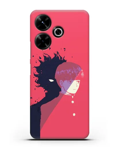 Чехол аниме Моб психо 100 - Сила Моба силиконовый для Xiaomi Poco M6