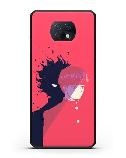Чехол аниме Моб психо 100 - Сила Моба силиконовый для Xiaomi Redmi Note 9T