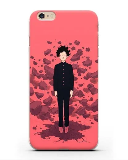 Чехол аниме Моб психо 100 - Телекинез Моба силиконовый для iPhone 6 Plus