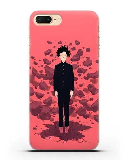 Чехол аниме Моб психо 100 - Телекинез Моба силиконовый для iPhone 8 Plus