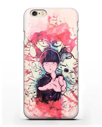 Чехол аниме Моб психо 100 - Моб-эспер силиконовый для iPhone 6s
