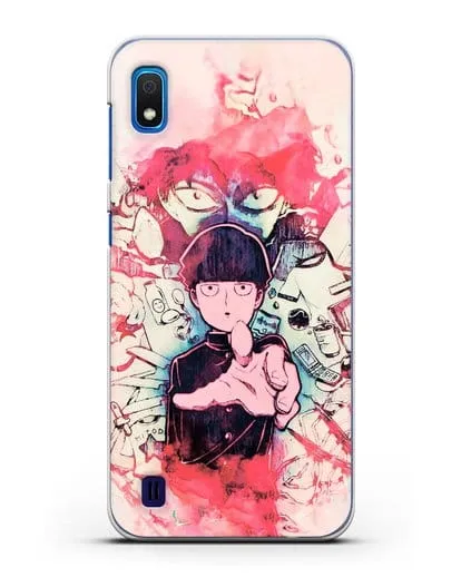 Чехол аниме Моб психо 100 - Моб-эспер силиконовый для Samsung Galaxy A10 [SM-A105F]